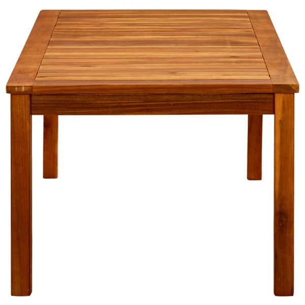 Garden Coffee Table 110X60x45 Cm Solid Acacia Wood Coffee Tables