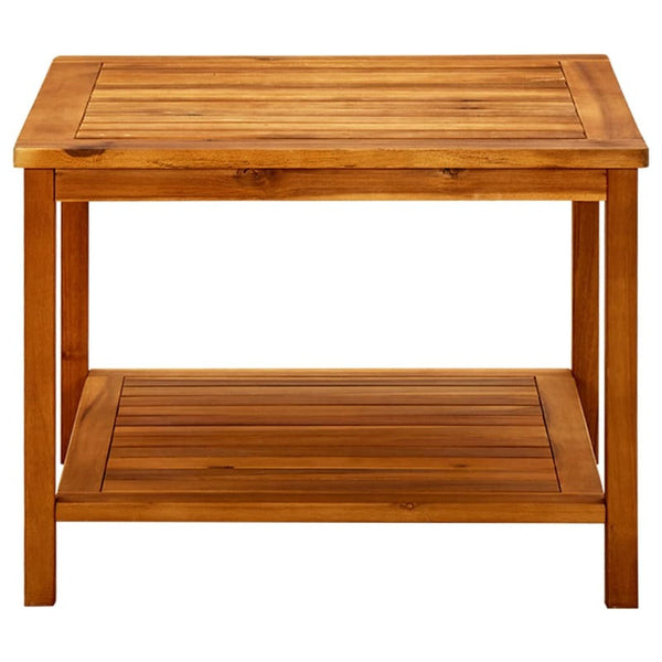 Vidaxl Coffee Table 60X60x45 Cm Solid Acacia Wood Coffee Tables