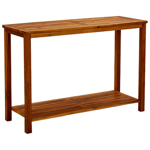 Vidaxl Garden Console Table 110X40x75 Cm Solid Acacia Wood Patio & Garden Tables