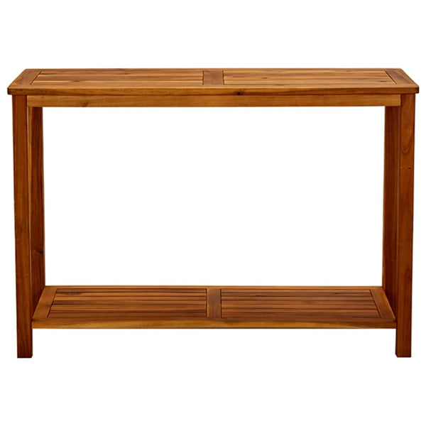 Vidaxl Garden Console Table 110X40x75 Cm Solid Acacia Wood Patio & Garden Tables
