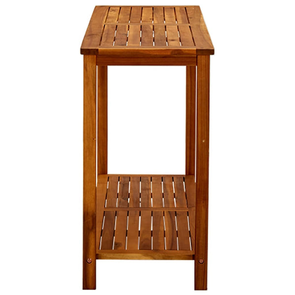 Vidaxl Garden Console Table 110X40x75 Cm Solid Acacia Wood Patio & Garden Tables