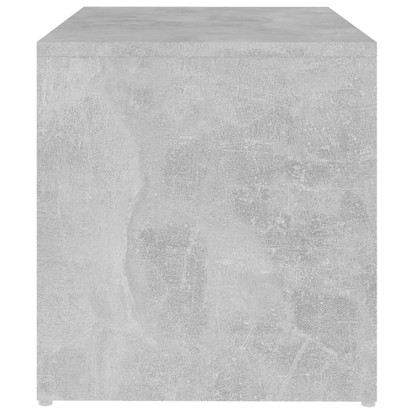 Side Table Concrete Grey 59X36x38 Cm Engineered Wood Side Tables