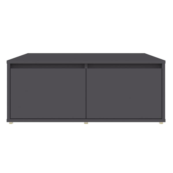 Coffee Table Grey 80X80x31 Cm Engineered Wood Coffee Tables