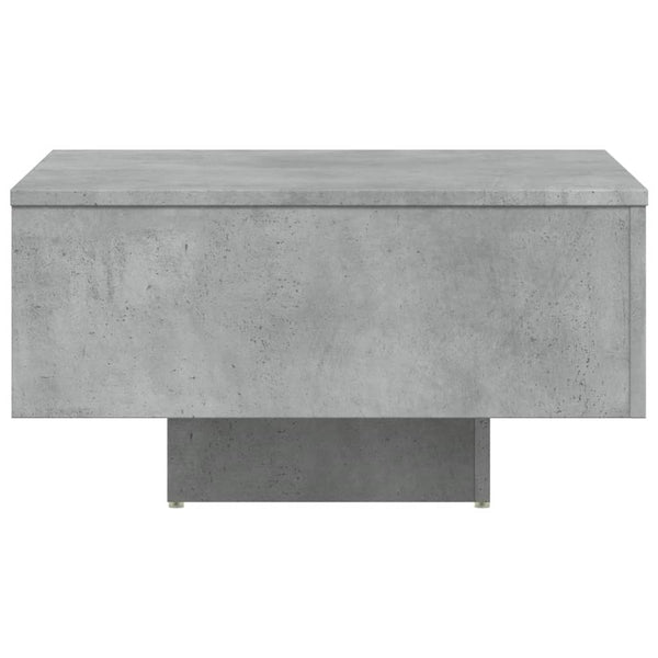 Coffee Table Concrete Grey 60X60x31.5 Cm Engineered Wood Coffee Tables
