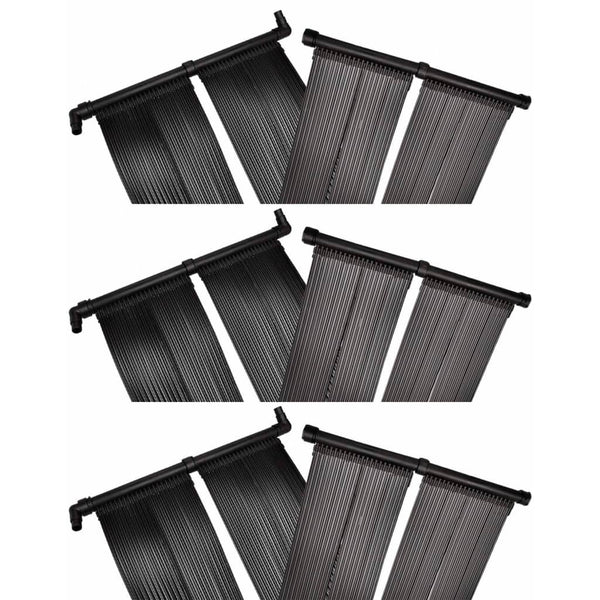 Solar Pool Heater Panel 6 Pcs 80X620 Cm Pool Heaters