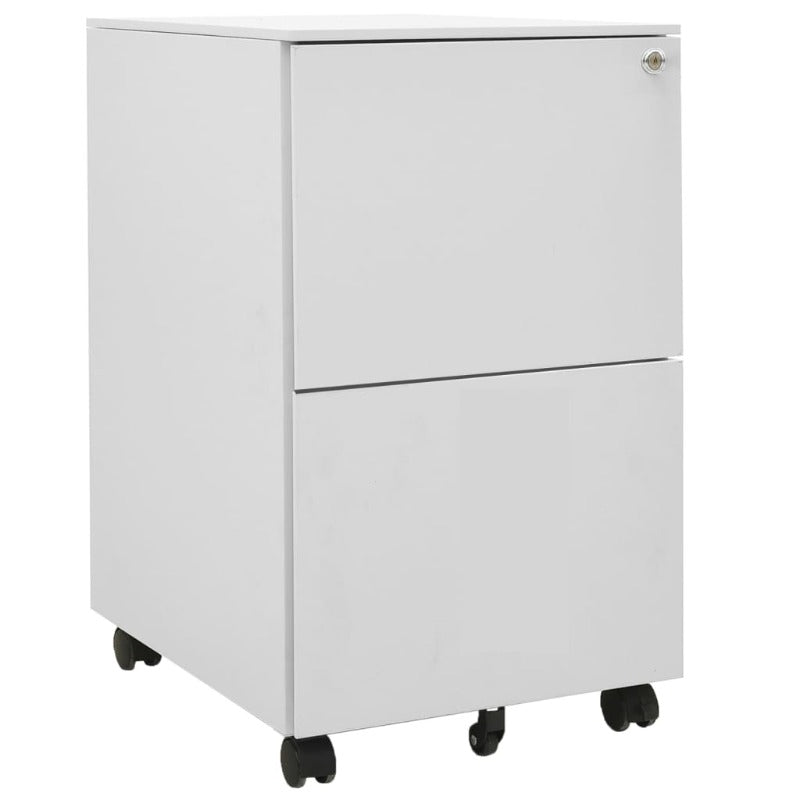 Mobile File Cabinet Light Grey 39X45x67 Cm Steel Filing Cabinets
