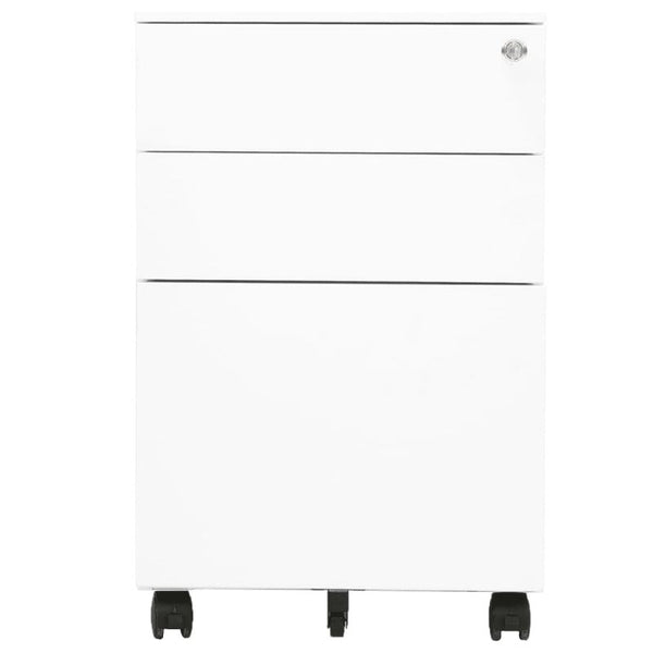 Cabinets & Cupboards Mobile File Cabinet White 39X45x60 Cm Steel