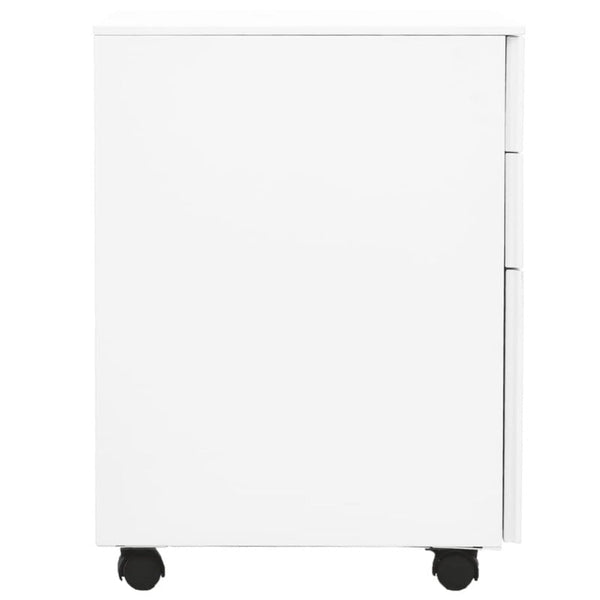 Cabinets & Cupboards Mobile File Cabinet White 39X45x60 Cm Steel