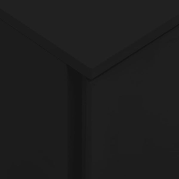 Mobile File Cabinet Black 39X45x60 Cm Steel Filing Cabinets