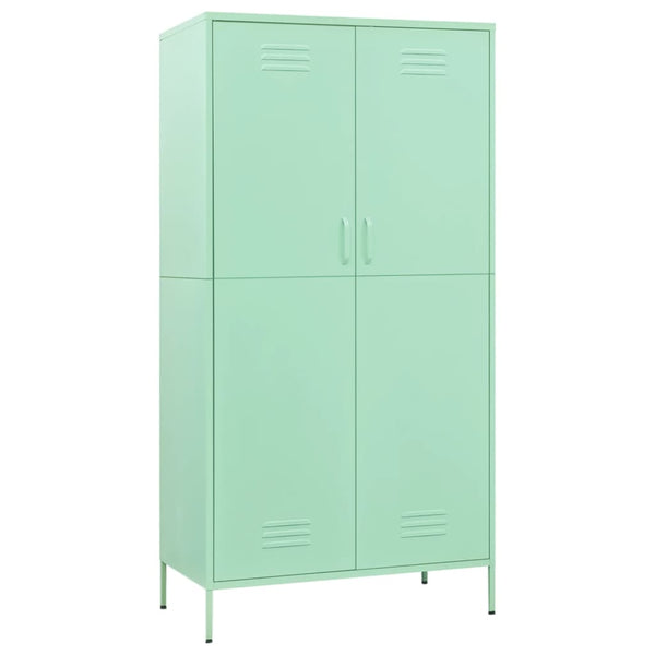 Wardrobe Mint 90X50x180 Cm Steel Wardrobes