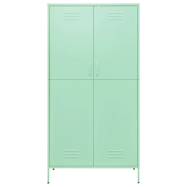 Wardrobe Mint 90X50x180 Cm Steel Wardrobes