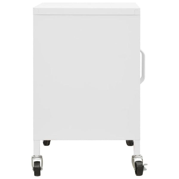 Vidaxl Storage Cabinet White 60X35x56 Cm Steel Other Kitchen Storage