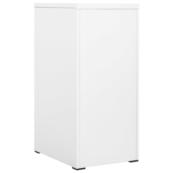 Filing Cabinet White 46X62x102.5 Cm Steel Filing Cabinets