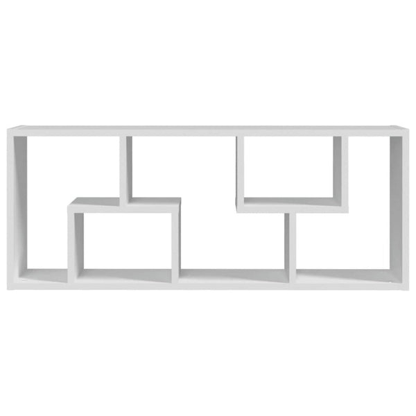 Bookshelves Wall Shelf White 36X16x90 Cm Engineered Wood