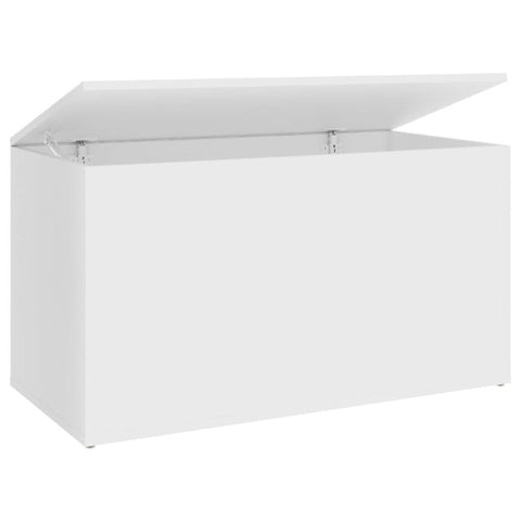 Storage Chest White 84X42x46 Cm Engineered Wood Dressers & Chests Of Drawers