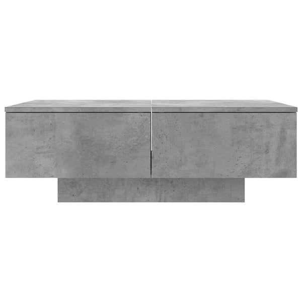 Coffee Table Concrete Grey 90X60x31 Cm Engineered Wood Coffee Tables