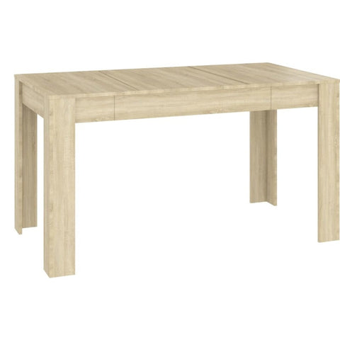 Dining Table Sonoma Oak 140X74.5X76 Cm Engineered Wood Dining Tables