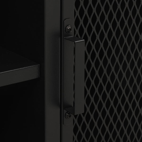 Tv Cabinet Rustic Brown 105X36x47 Cm Metal And Mdf Tv Stands & Entertainment Units