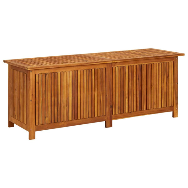 Vidaxl Garden Storage Box 150X50x58 Cm Solid Wood Acacia Storage Boxes