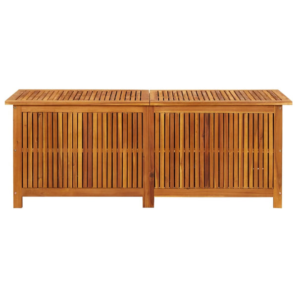 Vidaxl Garden Storage Box 150X50x58 Cm Solid Wood Acacia Storage Boxes