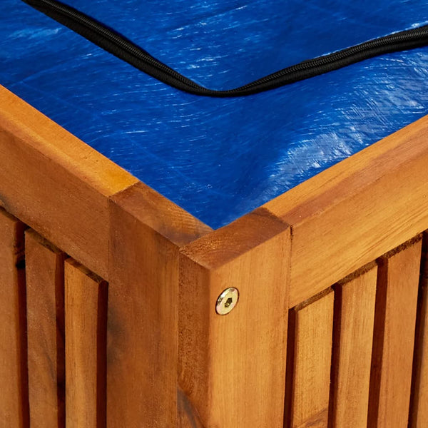 Vidaxl Garden Storage Box 150X50x58 Cm Solid Wood Acacia Storage Boxes