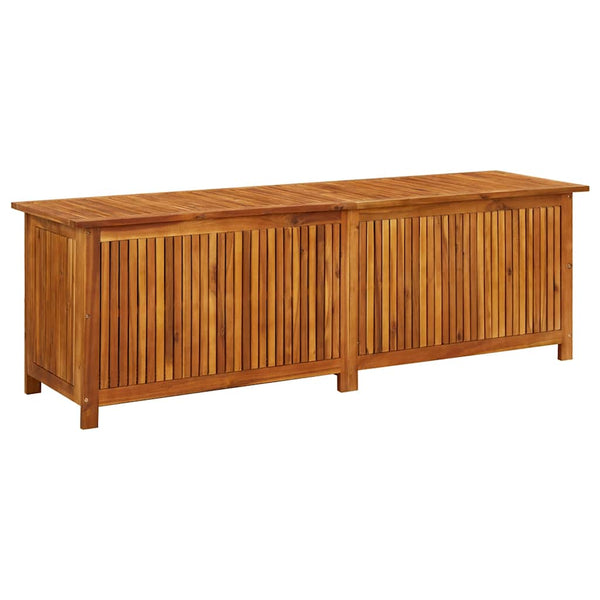 Vidaxl Garden Storage Box 175X50x58 Cm Solid Wood Acacia Storage Boxes