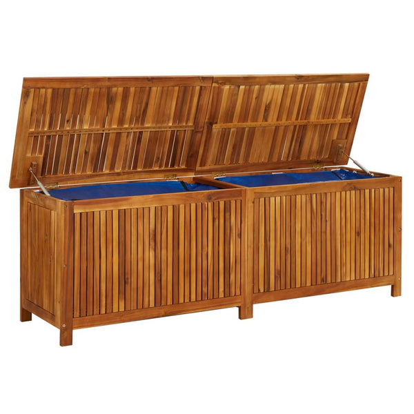 Garden Storage Box 175X50x58 Cm Solid Wood Acacia Storage Deck Boxes