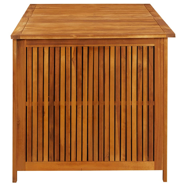 Garden Storage Box 150X80x75 Cm Solid Wood Acacia Storage Deck Boxes