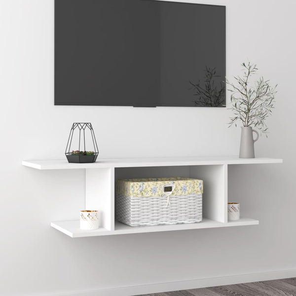 Wall Mounted Tv Cabinet White 103X30x26.5 Cm Tv Stands & Entertainment Units