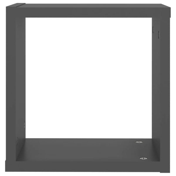 Bookshelves Wall Cube Shelves 2 Pcs 30X15x30 Cm