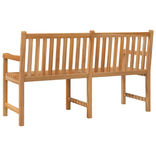 Garden Bench 150 Cm Solid Teak Wood Patio Benches