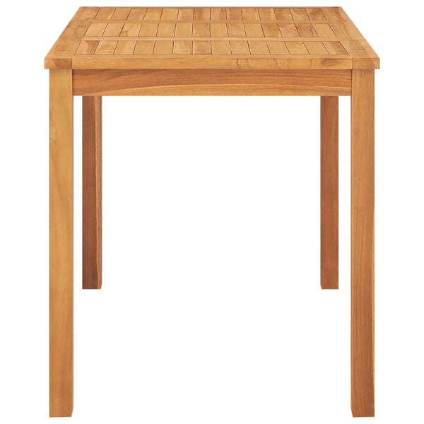 Garden Dining Table 120X70x77 Cm Solid Teak Wood Dining Tables