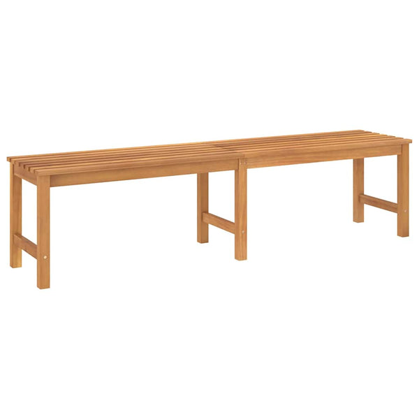 Vidaxl Garden Bench 150 Cm Solid Teak Wood Patio Benches