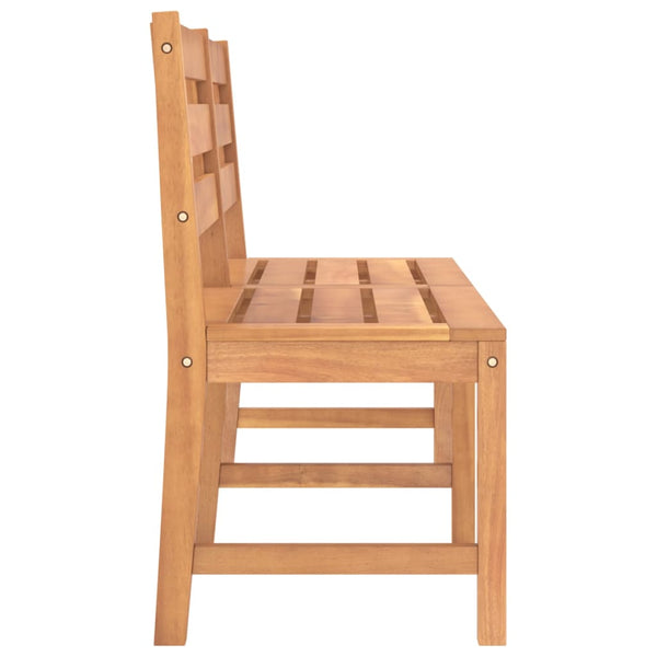 Vidaxl Garden Bench 150 Cm Solid Teak Wood Patio Benches