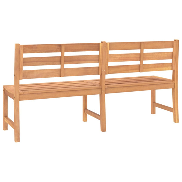Garden Bench 180 Cm Solid Teak Wood Patio Benches