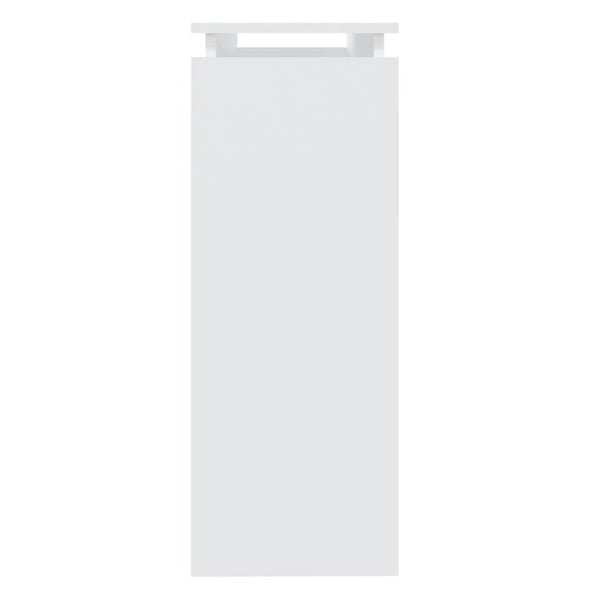 Console Table White 102X30x80 Cm Engineered Wood Tables