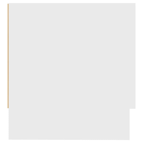 Wardrobe White 100X32.5X35 Cm Engineered Wood Wardrobes