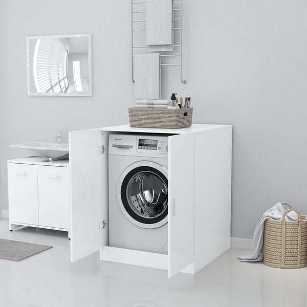 Washing Machine Cabinet White 71X71.5X91.5 Cm Cabinets & Cupboards