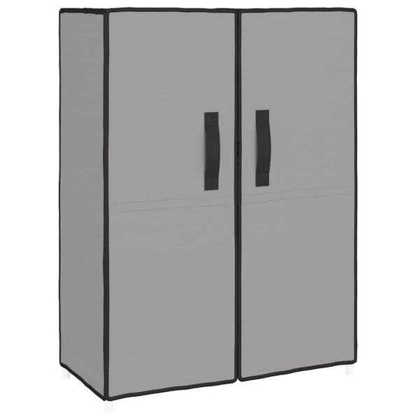Shoe Cabinet Grey 60X28x90 Cm Fabric Shoe Cabinets