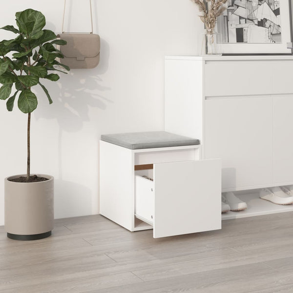 Box Drawer White 40.5X40x40 Cm Engineered Wood Storage Boxes
