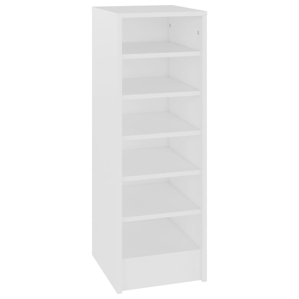 Shoe Cabinet White 31.5X35x90 Cm Engineered Wood Shoe Cabinets