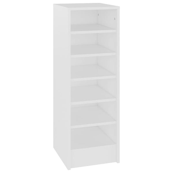 Shoe Cabinet White 31.5X35x90 Cm Engineered Wood Shoe Cabinets
