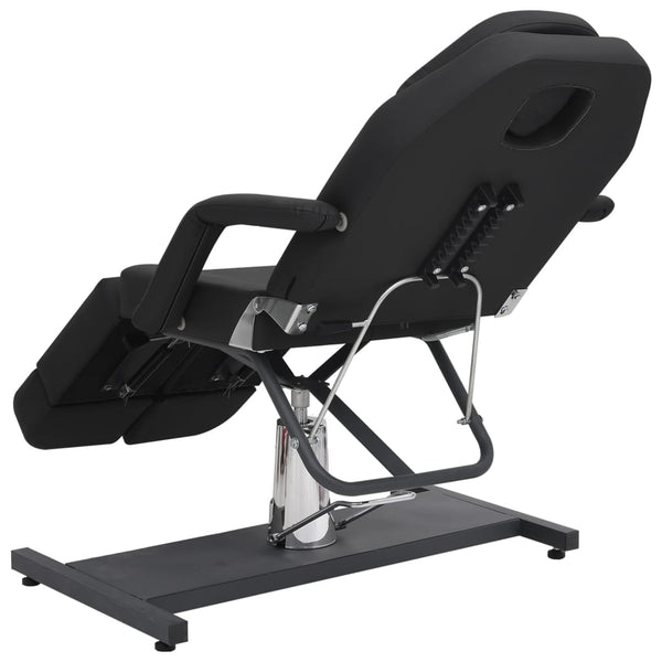 Black Faux Leather Beauty Treatment Chair 180X62x78 Cm Massage Tables & Chairs
