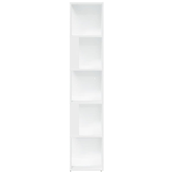 Vidaxl Corner Cabinet White 33X33x164.5 Cm Engineered Wood Cabinets & Cupboards