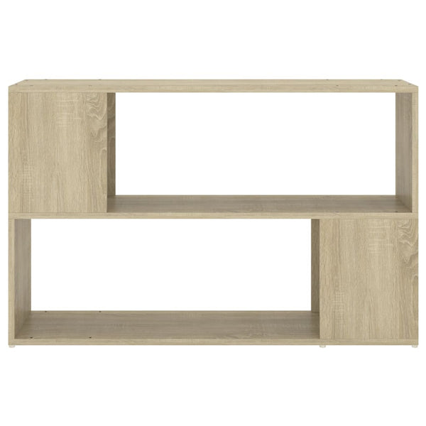 Book Cabinet Sonoma Oak 100X24x63 Cm Engineered Wood Bookshelves