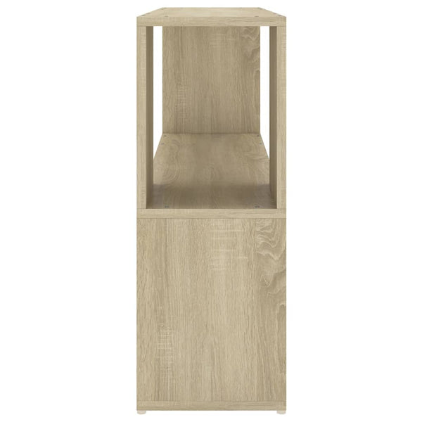 Book Cabinet Sonoma Oak 100X24x63 Cm Engineered Wood Bookshelves