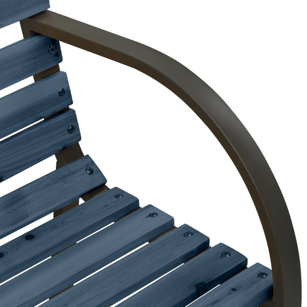 Children Garden Bench 81 Cm Solid Wood Chinese Fir Grey Benches & Stools