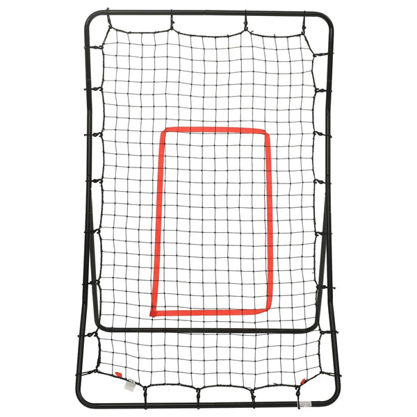 Vidaxl Softball Rebounder 88X79x137 Cm Steel Baseball Batting Cages & Nets