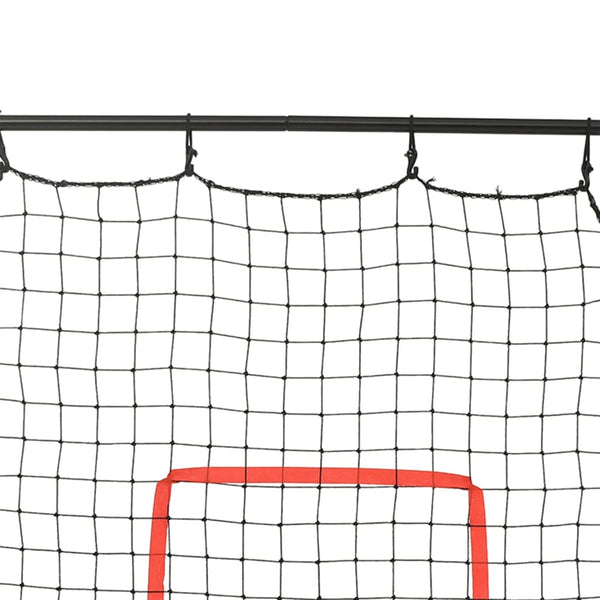 Vidaxl Softball Rebounder 88X79x137 Cm Steel Baseball Batting Cages & Nets