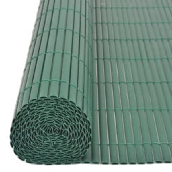 Double Sided Garden Fence 110X500 Cm Green Fence Panels